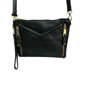 Sondra Roberts Black Crossbody Bag Medium